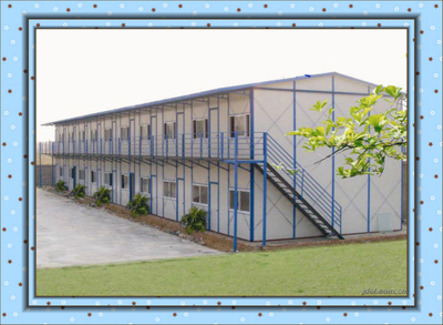 上海廠家搭建安裝建筑工地工人宿舍鋼構輕鋼彩鋼夾芯板活動板房